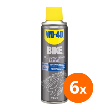 WD-40 Bike all conditions lube - 250 ml - 6 stuks