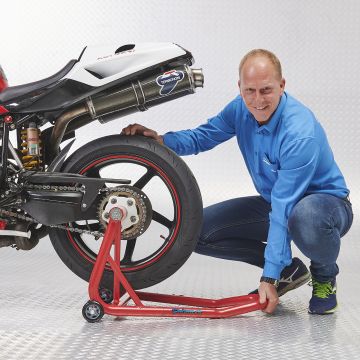 Extra sterke paddockstand voor eenzijdige ophanging - MV Agusta