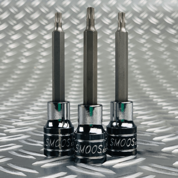 Losse torx dop T25 met 1/2 opname - 3 stuks