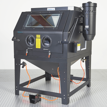 Dubbele straalcabine met afzuiging - 1.200 liter