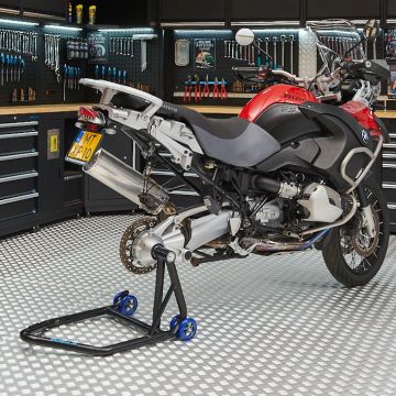 Extra sterke paddockstand enkelzijdige ophanging rechterkant - BMW