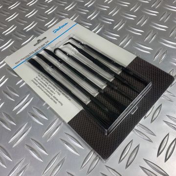 Nylon haken- en breekijzerset klein 6 stuks