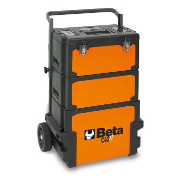 Beta gereedschapstrolley met 3 compartimenten
