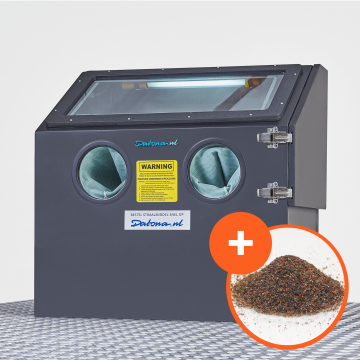 Straalcabine - 110 liter met zak speedblast