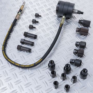 Injector- en verstuivertrekker pneumatisch