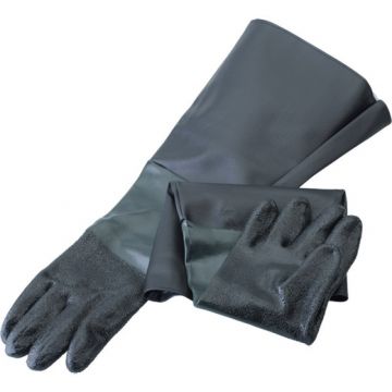 Handschoenen voor ontvetterbak en onderdelenreiniger