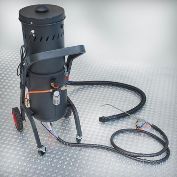 Inlaattraject Straler - Walnootstraalmachine - Auto Inlaat Reiniger