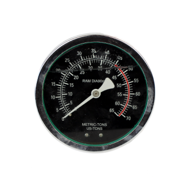 Manometer 70 bar voor 45 ton werkplaatspers (DT-56210)