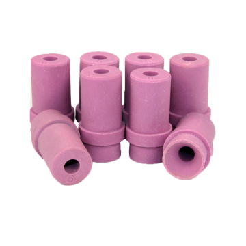 Straalnozzles voor straalcabines - 8 stuks van 6 mm