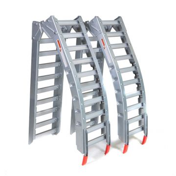 Oprijplaat inklapbaar - 213 cm - 2 stuks
