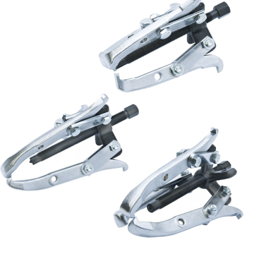 3-delige poelietrekkerset 3 armig
