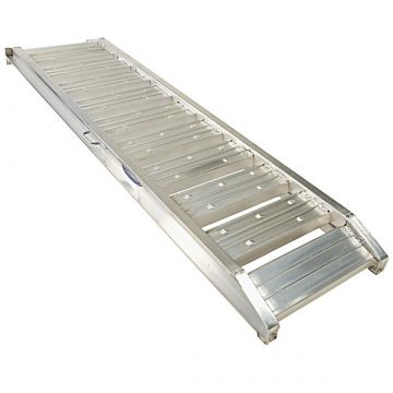 Aluminium oprijplaat auto - 180 cm