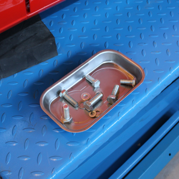 RVS magneetschaal rechthoekig