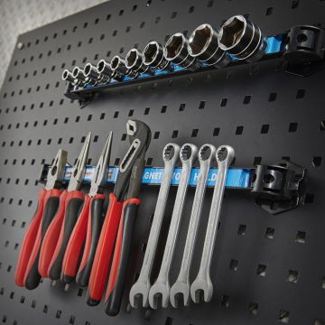 Magneetstrip voor gereedschapsbord 40 cm (set van 2 stuks)