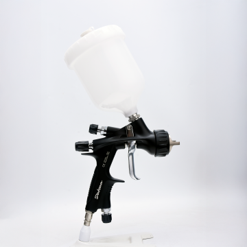 Professioneel verfspuitpistool HVLP met bovenbeker 600 ml voor verf, lak en vernis