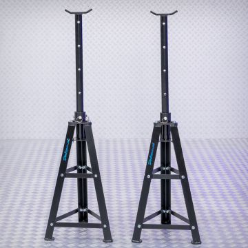 Assteunen hoog 6 ton set - 2 stuks - maximale hoogte 120 cm