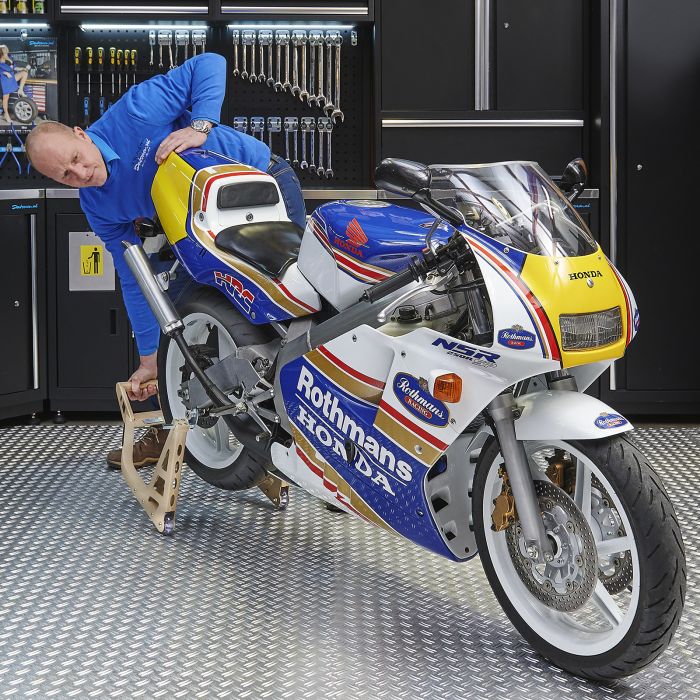 MotoGP Paddockstand achterwiel - goud
