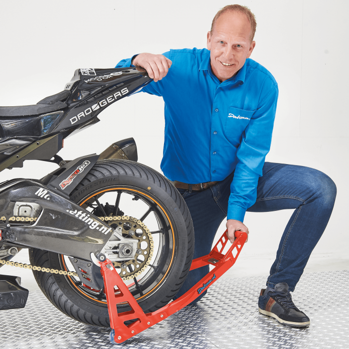 MotoGP Paddockstand achterwiel - Honda rood