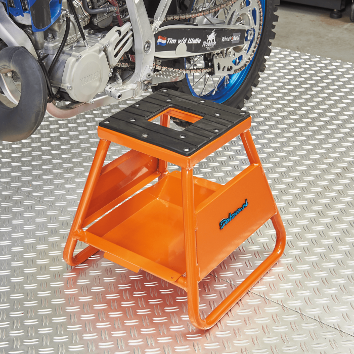 MX-stand voor KTM motoren