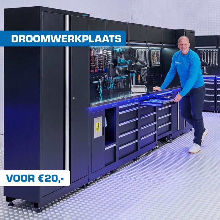 Gevulde Complete Werkplaatsinrichting voor 20 euro! 