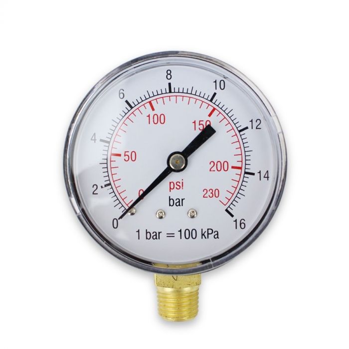 Laag Uitgang Isaac Manometer voor compressor Airpress met 1/4 aansluiting online kopen -  Gratis Verzending