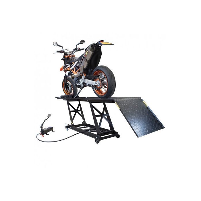 Motorheftafel hydropneumatisch met MotoGP Paddockstand set