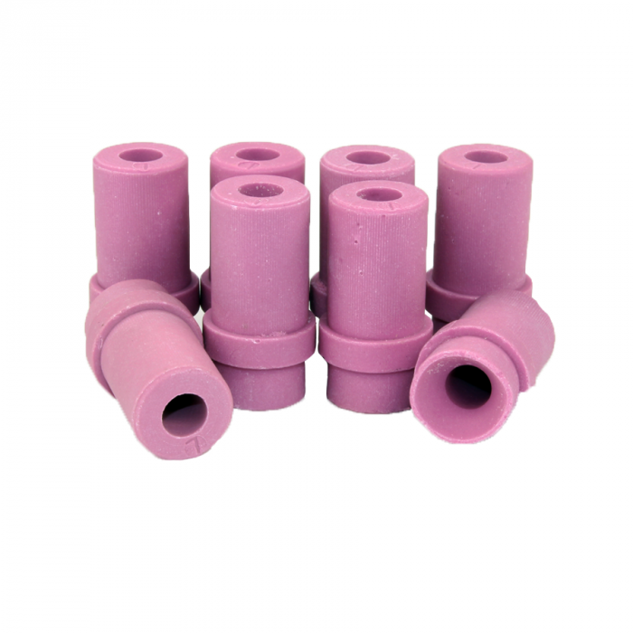 Straalnozzles voor straalcabines - 8 stuks van 7 mm