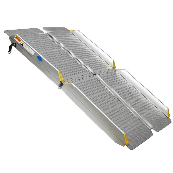 Oprijplaat scootmobiel dubbel inklapbaar - 120 cm