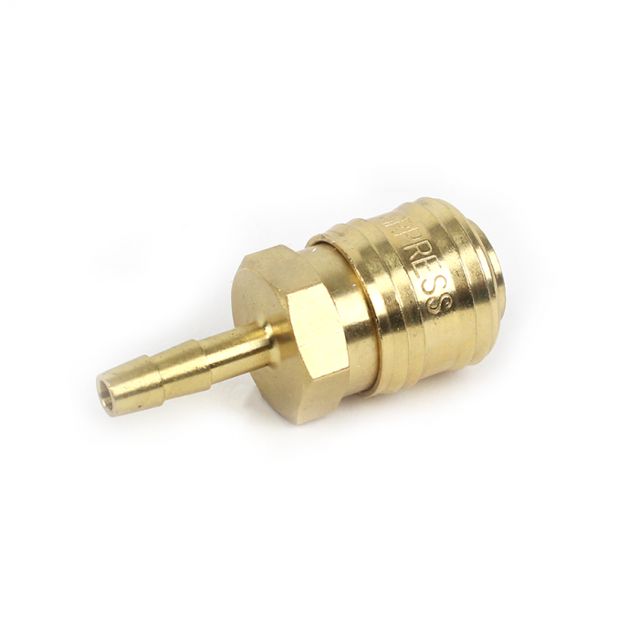 Snelkoppeling (Airpress/Euro) voor 6 mm slang
