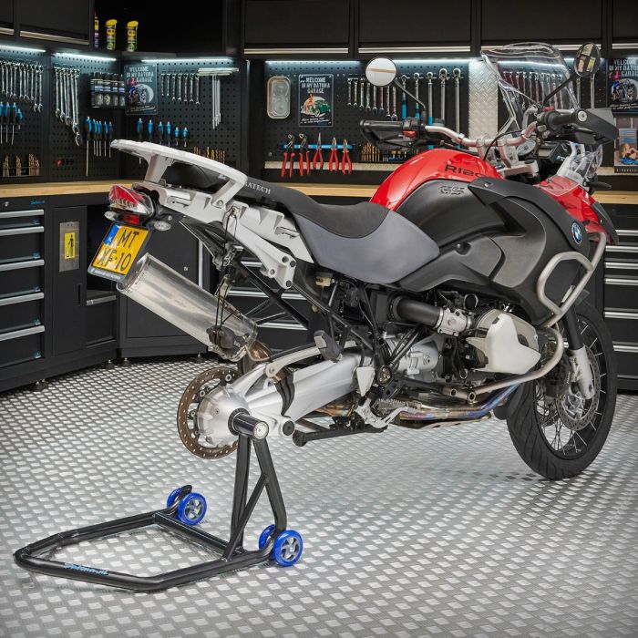 Extra sterke paddockstand enkelzijdige ophanging rechterkant - BMW