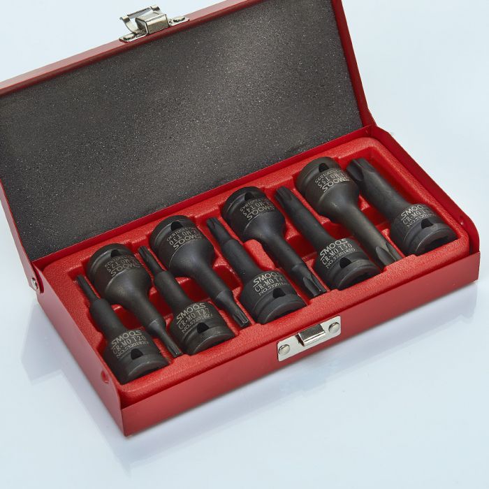 Torx krachtdoppenset 9-delig