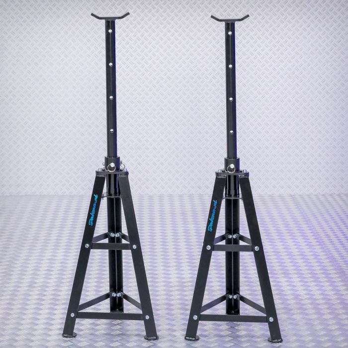 Assteunen hoog 6 ton set - 2 stuks - maximale hoogte 120 cm